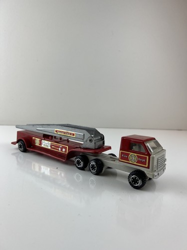 Vintage Tonka Aerial Unit 3 Firetruck Raising Ladder Tin Toy Truck Car 55170 C - Picture 3 of 12