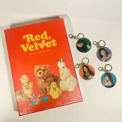RED VELVET SEASON'S GREETINGS 2019 + Free Member Choice Keychain