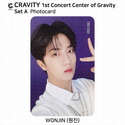 cravity コンカ トレカ ウォンジン Cravity The 1st Concert Center of Gravity Official MD Photocard