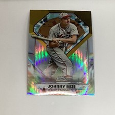 2022 Topps Chrome Update Diamond Greats #DGC-75 Johnny Mize Refractor 