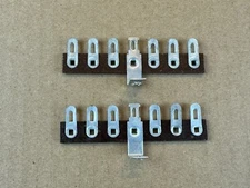 Lot of 2 NOS 7-Lug Phenolic Terminal Strips w/ Solder Lugs for Tube Amp (Qty)