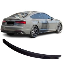 Heckspoiler Heckflügel passend für Audi A5 B9 F5A 2017+ Glanz Schwarz