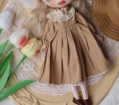 Blythe Doll Forest Style Clothes Outfit Dress 1/6 30cm BJD Anime Girl Toy Gifts