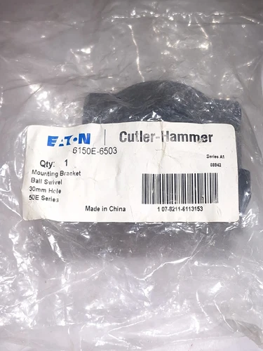EATON CUTLER HAMMER 6150E-6503 MOUNTING BRACKET BALL SWIVEL 30MM 50E SERIES