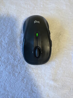 Logitech M510 Wireless Laser Mouse for PC/MAC with Unifying Receiver - Black