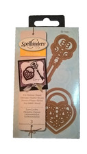 Spellbinders Love Locket DLites Valentine's Craft Template Die Stencil Embossing