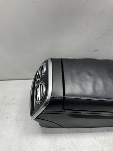 Center Console Armrest Black Leather 2226803004 Mercedes S550 S63 W222 2014-17 - Picture 2 of 13