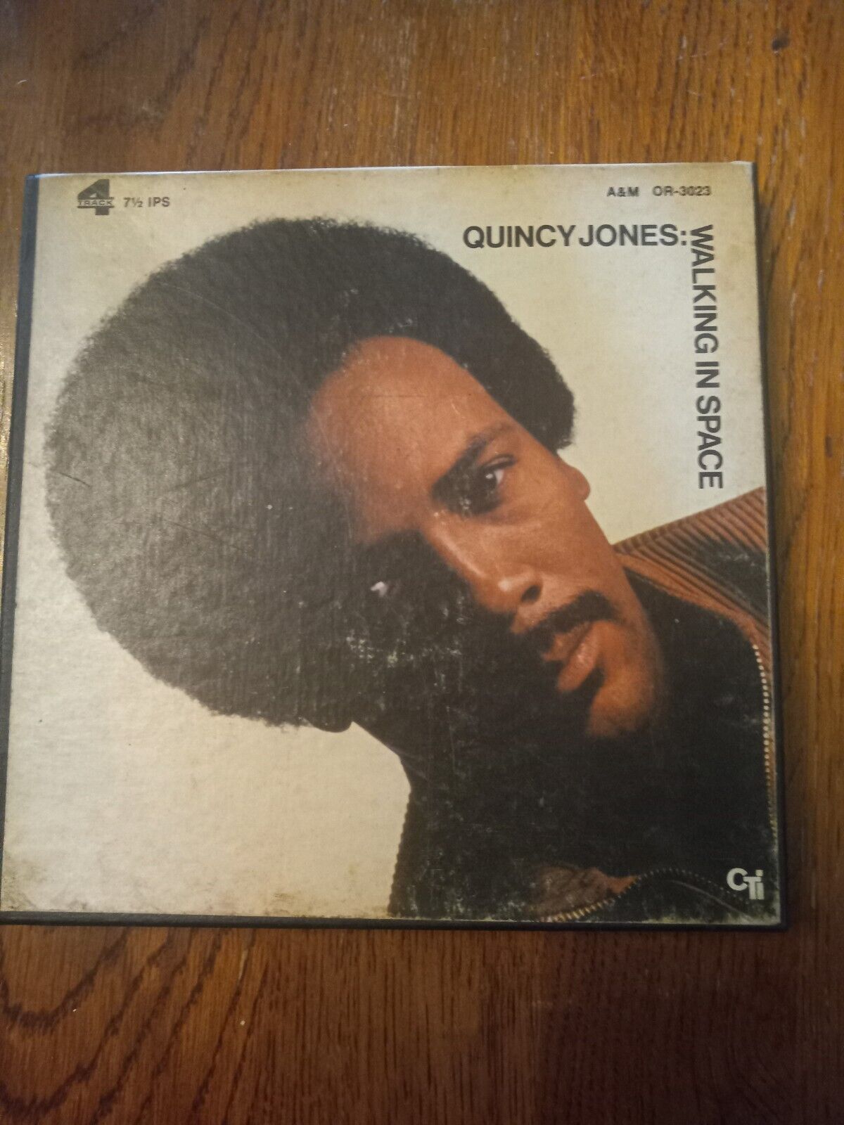 Quincy  Jones, track reel to reel
