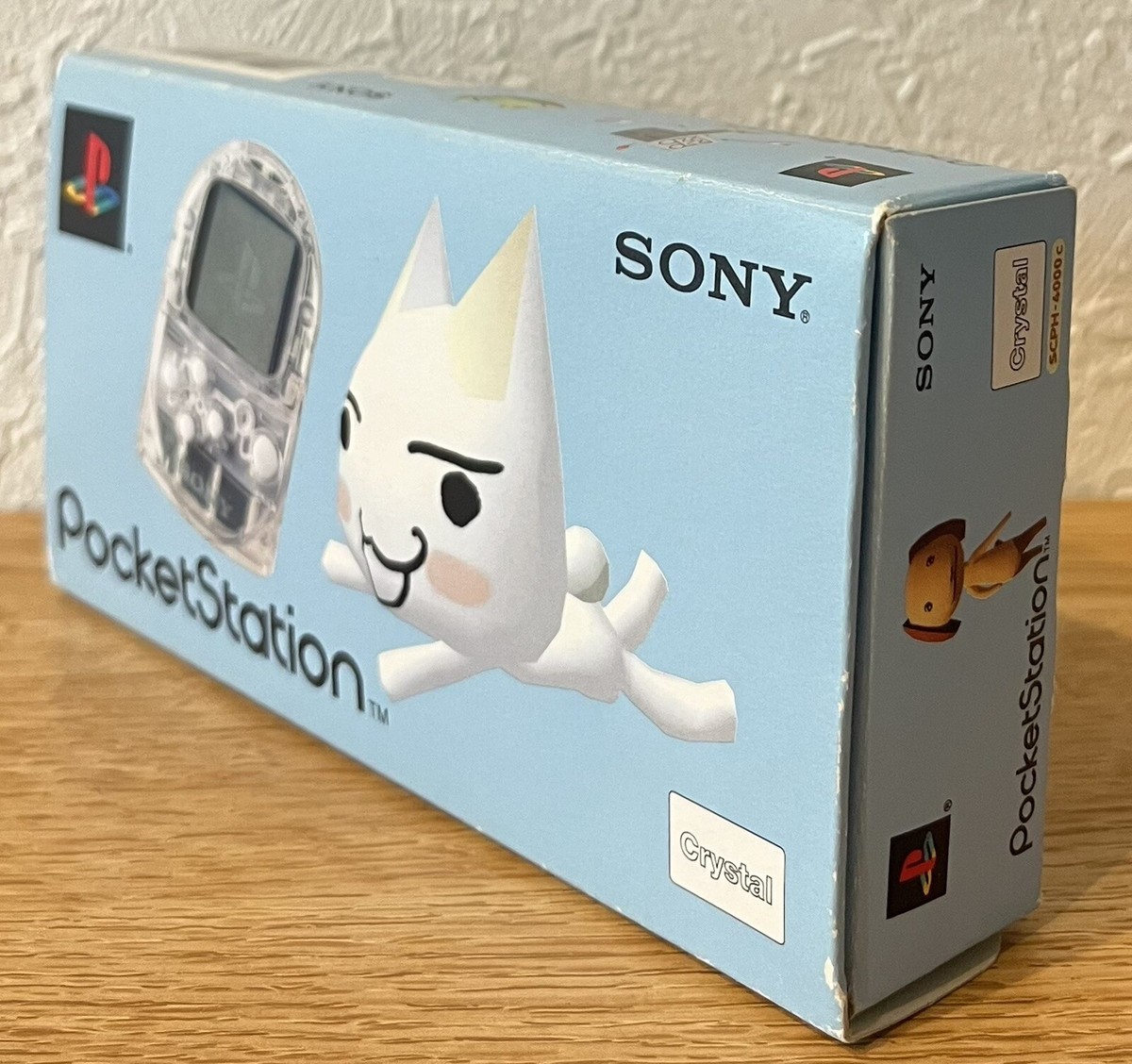 Sony PocketStation PlayStation PS Crystal SCPH-4000 BOX