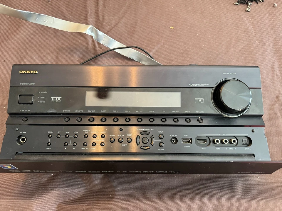 Onkyo TX NR3007 9.2 Channel 140 Watt Receiver Parts Listing - Image 2 of 4