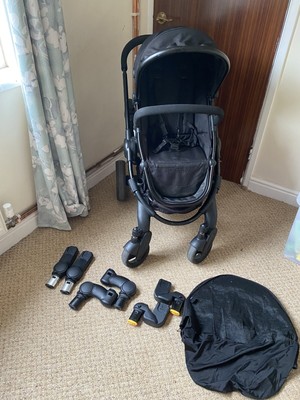 stroller with inflatable tires