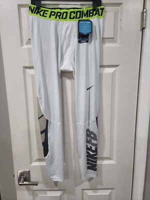 NIKE Pro Combat FB Hypercool Champ 3.0 Tights Mens XXL White NIKE Pro Combat FB Hypercool Champ 3.0 Tights Mens XXL White