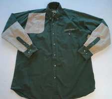 Field & Stream Shirt M's XL Shooting Authentic Outdoor Gear Khaki Green Hunting