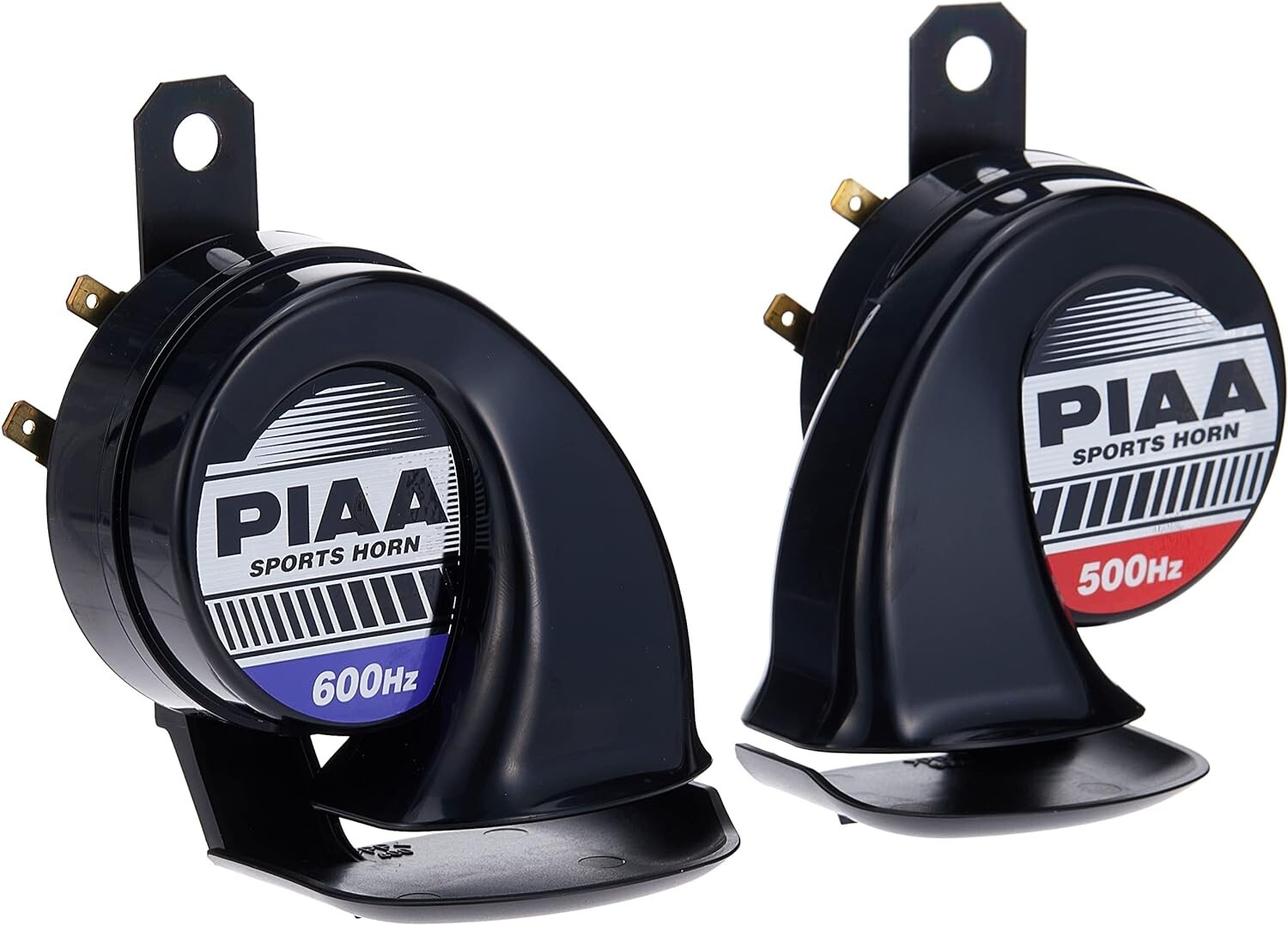 PIAA Sports Dual Tone Horn 500/600Hz 115db High Pitch LOUD - Universal Fitment