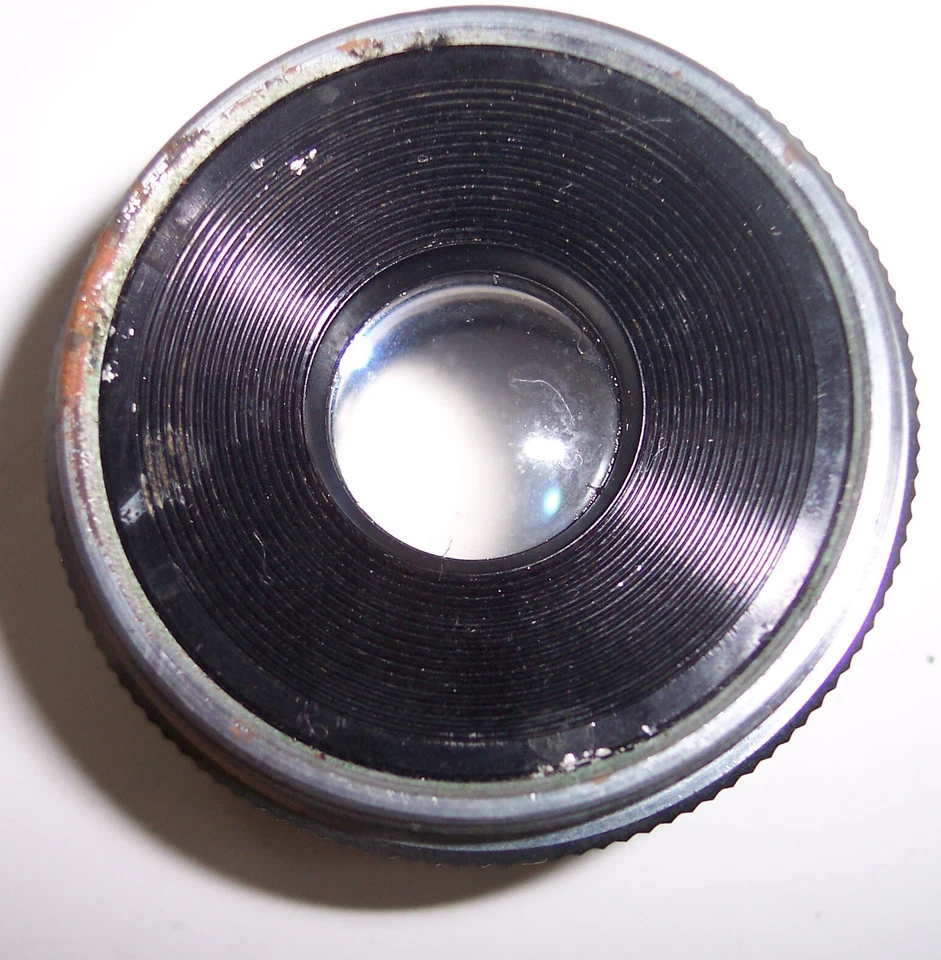 Lente de ampliación vintage Omega Omicron EL Aetna Coligar 50 mm 3,5 cuarto oscuro con montaje Foto 3 de 4