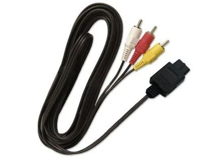 STRAßE GAME Cable AV TV Video Audio pour Nintendo N64