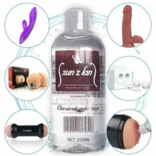 Sex Lube Personal Water Based Lubricant Long Lasting Adult Game Real Feel 200ml