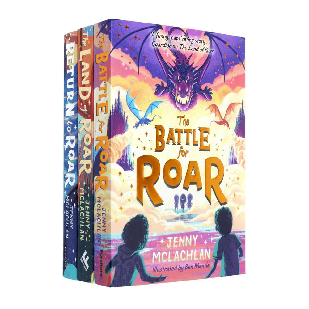 The Land of Roar Series by Jenny McLachlan -3 Books Set-Paperback Set-New/Sealed - Image 4