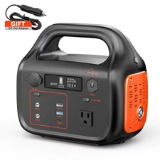 300W 293Wh Portable Power Station Solar Generator — AC / DC Backup