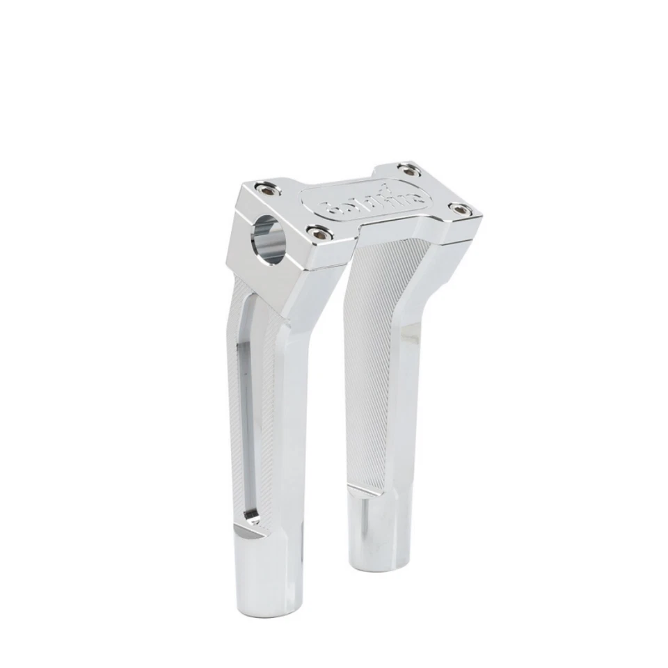 Abrazadera elevadora de manillar Pullback de 10" para Harley 1"" manillar touring cromada Foto 4 de 4