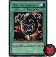 Yugioh Maske der Brutalität LON-E020 Rare 1. Auflage LP