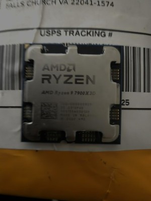 AMD Ryzen 9 7900X3D 12-Core Processor Socket AM5 5.6GHz Max Boost 4.4GHz Base