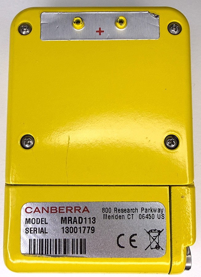 CANBERRA UltraRadiac MRAD 113 Personal Radiation Detector Monitor