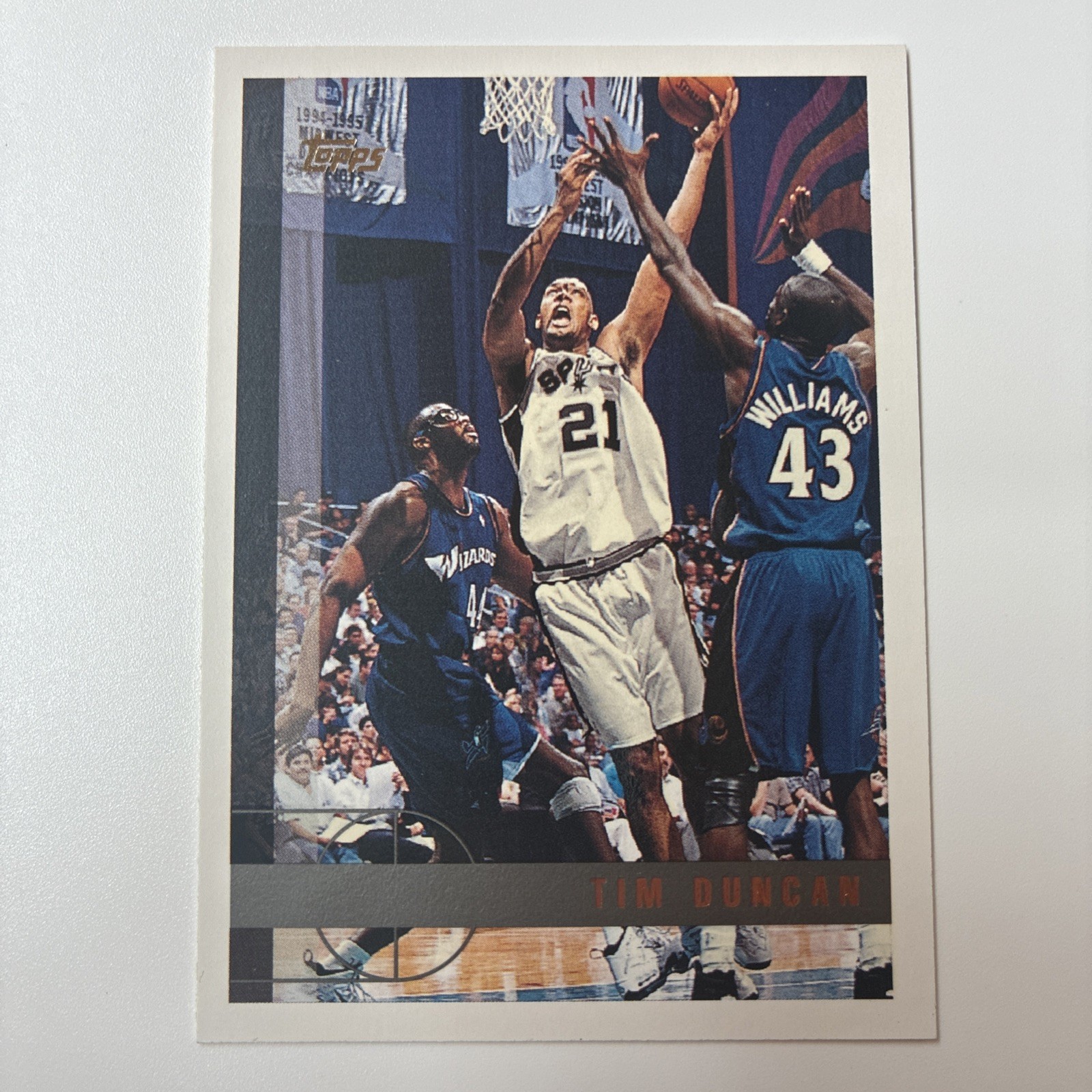 1997 TOPPS #115 TIM DUNCAN