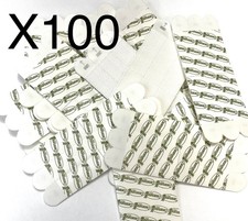 3M Damage-Free Command Picture Hanging Hook Loop Strips 2 inch Lot of 100