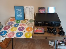 JVC XL-MV303 3 Disc Karaoke Video VCD CD Player  Chartbuster Karaoke CE 37 CDs