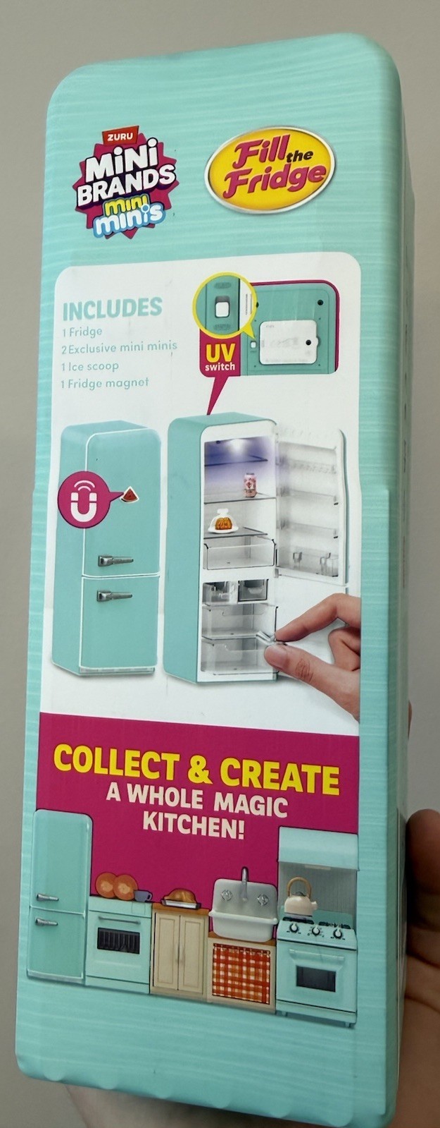 ZURU Mini Brands Fill the Fridge Playset SEALED - FAST FREE SHIPPING