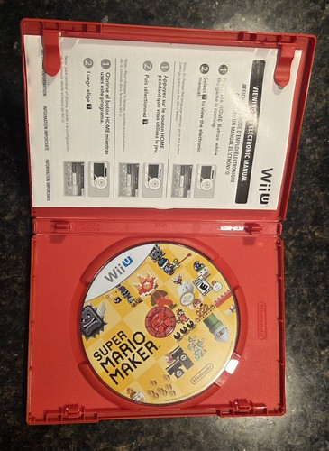 Nintendo Super Mario Maker Nintendo Wii U Great Condition 