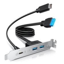 20Gbps USB3.2 Gen2x2 USB-C Front Panel Adapter, Motherboard Header Extension