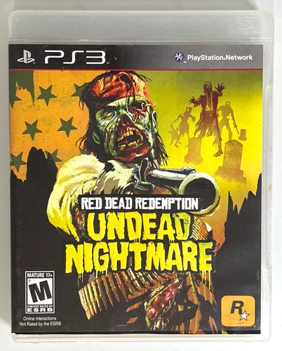 Red Dead Redemption: Undead Nightmare CIB with MAP PS3