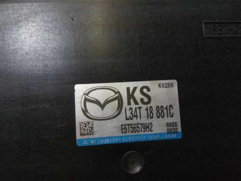 Engine Computer ECM L34T18881C Electronic Control Module Fits 2007 MAZDA 3 box60 - Image 2 of 4