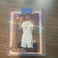 2025-26 Topps #213 Derik Queen Sandglitter Rookie New Orleans Pelicans