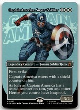 Captain America, Super-Soldier [Borderless] #387 Prices | Magic