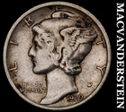 1939-S Mercury Dime- Silver- Scarce Better Date No Reserve #J2093