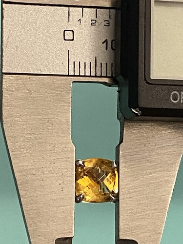 Tiffany & Co. Citrine Sparklers Stud Earrings Sterling Silver - Picture 5 of 9