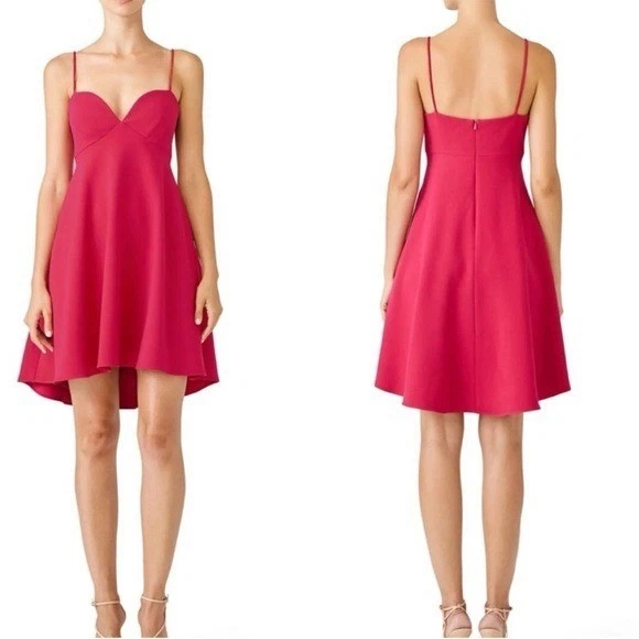 VETEMENTS Abito Halo McAdam nero nuovo con etichette rosa caldo con tasche completamente foderato maglia nuovo taglia 2