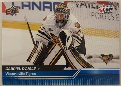 Gabriel D'Aigle Rookie 2023-24 Upper Deck CHL #106 Blue (RC) Pittsburgh Penguins