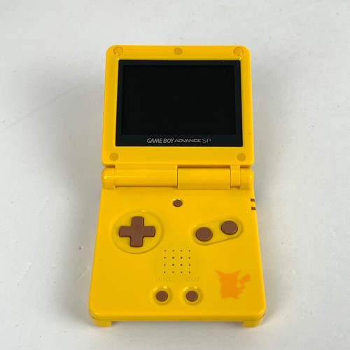 Gameboy Advance SP Pokemon Pikachu AUTHENTIC Toys R Us AGS-101 TESTED WORKING - Picture 3 of 9