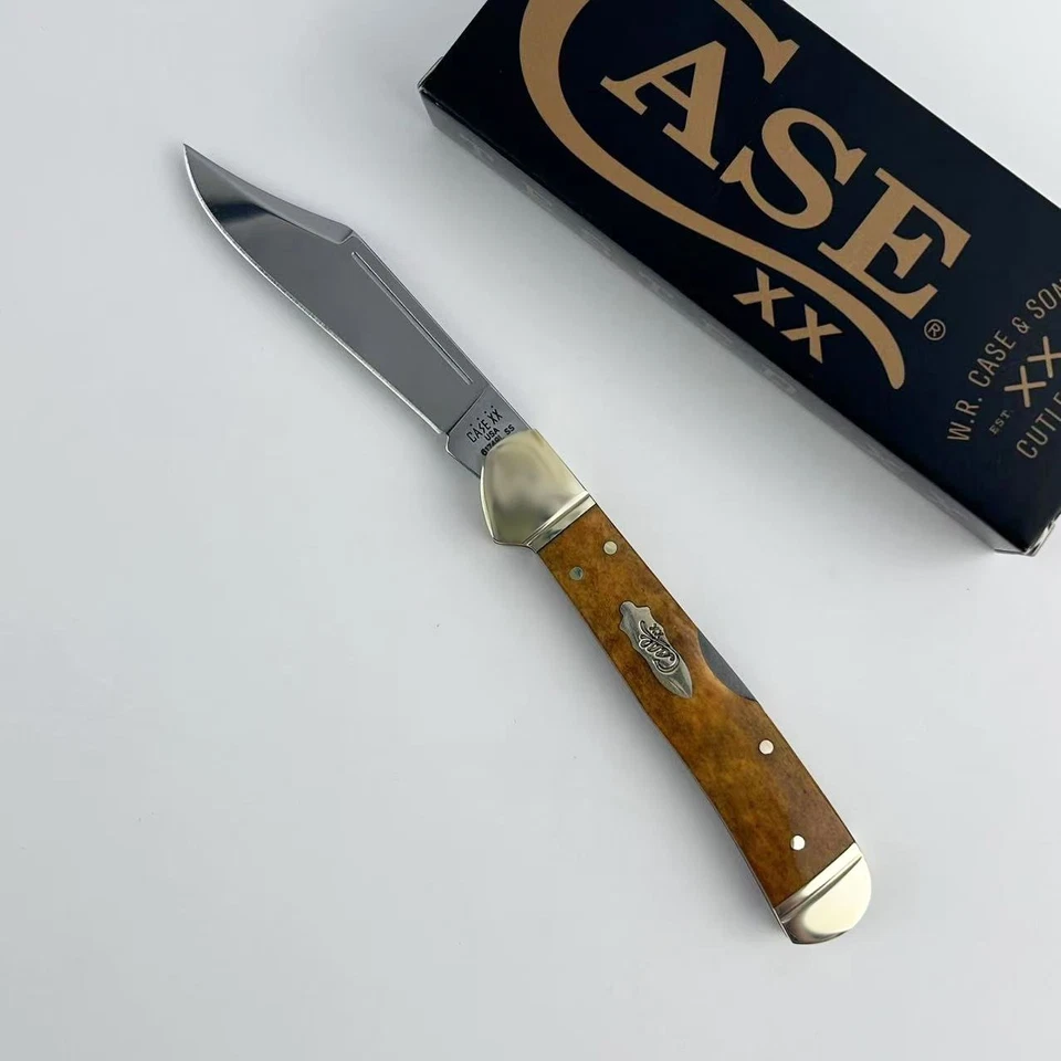 Ножи Case xx мини медный замок гладкий антикварный костяной складной карманный нож 58186 - Изображение 2 из 4