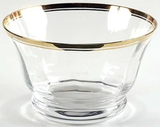 Mikasa Jamestown Clear  Round Bowl 5896825