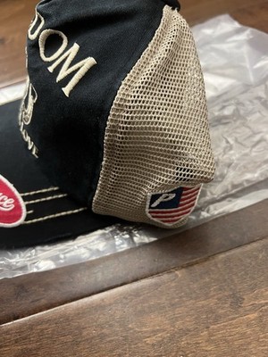 Palace Skateboards 2025 Freedom Distressed Trucker Hat Cap Black