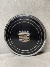 1970's Cadillac Wheel Center Cap Emblem OEM w/chrome trim ring