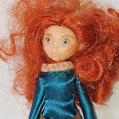 Disney Parks Princess Merida Fashion Doll 5.5 inches mini Posable Green  Dress | eBay