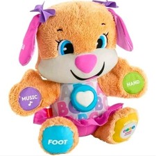 Fisher-Price Laugh Learn Smart Stages Sis Kids One Size Pink Musical Plush Toy