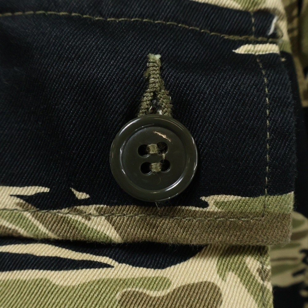 Buzz Rickson's GOLD TIGER PATTERN JACKET Military… - image 7