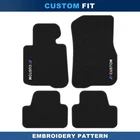 For BMW 4 Series F33 2013-2020 Quality Black Velour Carpet Car Floor Mats Liners
